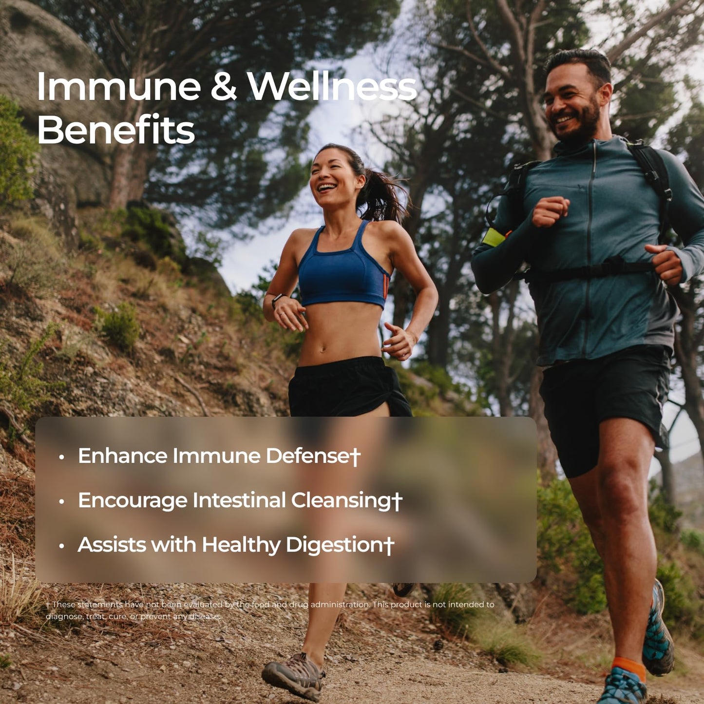 Livingood Daily Immune Support Supplement, 4-in-1 Formula with Oregano Oil, Monolaurin, L Lysine & Quercetin, Gut & Digestive Health, Gluten Free, Vegan, Non GMO, Allergen Free, 120 Capsules