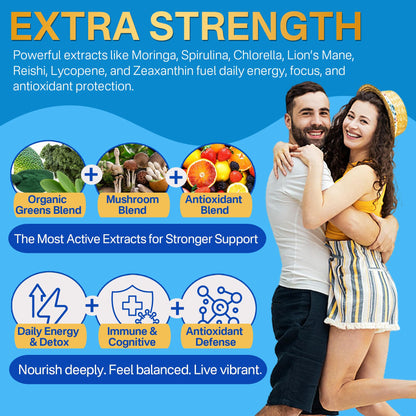 Methylated Multivitamin for Men & Women Gummies + Greens & Mushroom Blend, Methylfolate & B12, TMG, Choline, Daily Vitamin A, C, D3K2, E, B Complex, Coq10, ALA for Overall Wellness, Sugar Free, 60 Cts