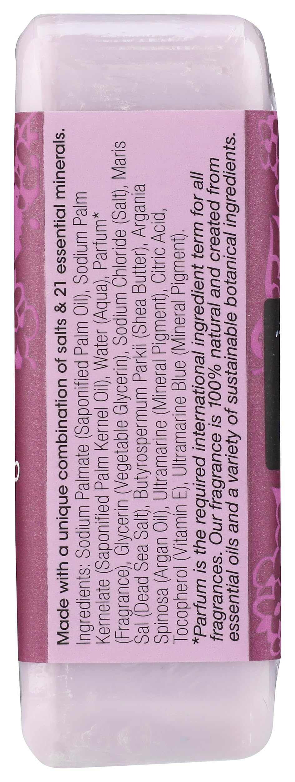One With Nature Dead Sea Mineral Soap, Lemon Sage, 7-Ounces (Pack of 6)