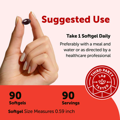 Micro Ingredients Astaxanthin 24mg with MCT Oil, 60 Softgels, 2 Month Supply | Max Strength Astaxanthin Antioxidant Supplements | Fresh Microalgae Source | Non-GMO, Gluten Free, No Soy