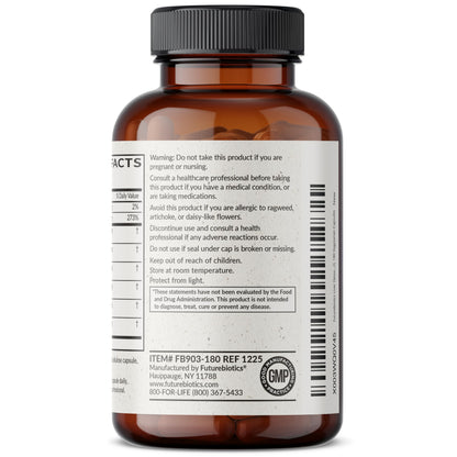 Futurebiotics Liver Detox Advanced Detox & Cleanse Formula Supports Healthy Liver Function with Milk Thistle, Dandelion Extract, Turmeric, Artichoke Leaf, & More, Non-GMO, 60 Vegetarian Capsules