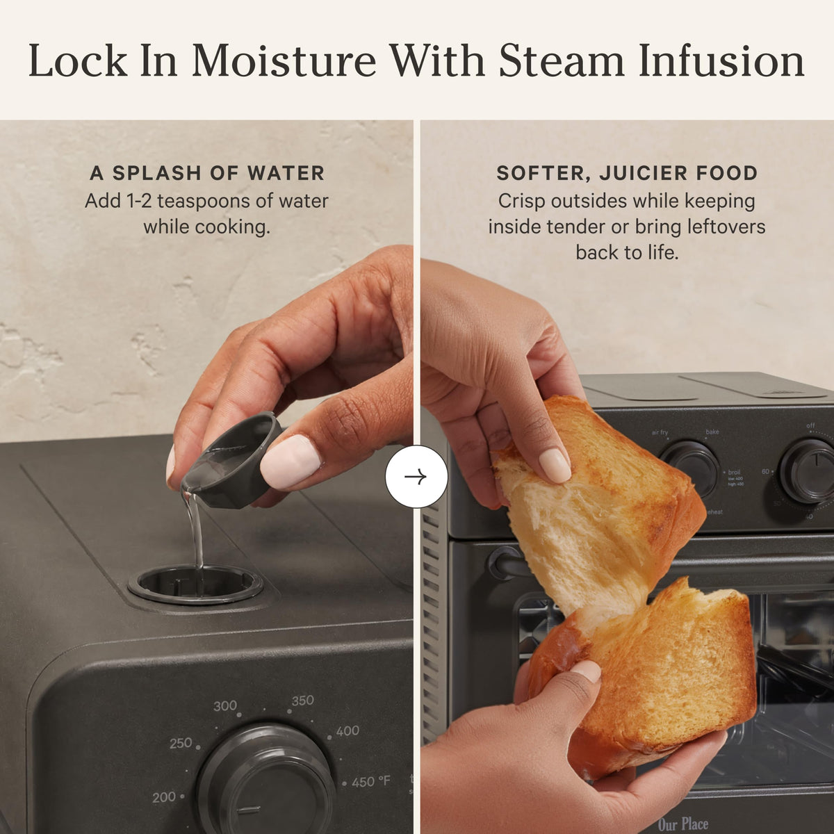 Our Place Wonder Oven, 6-in-1 Air Fryer & Toaster Oven, 2-Rack, 13 Qt