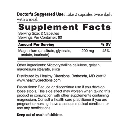 Dr. Sinatra's Magnesium-Broad-Spectrum with Magnesium Glycinate and Citrate