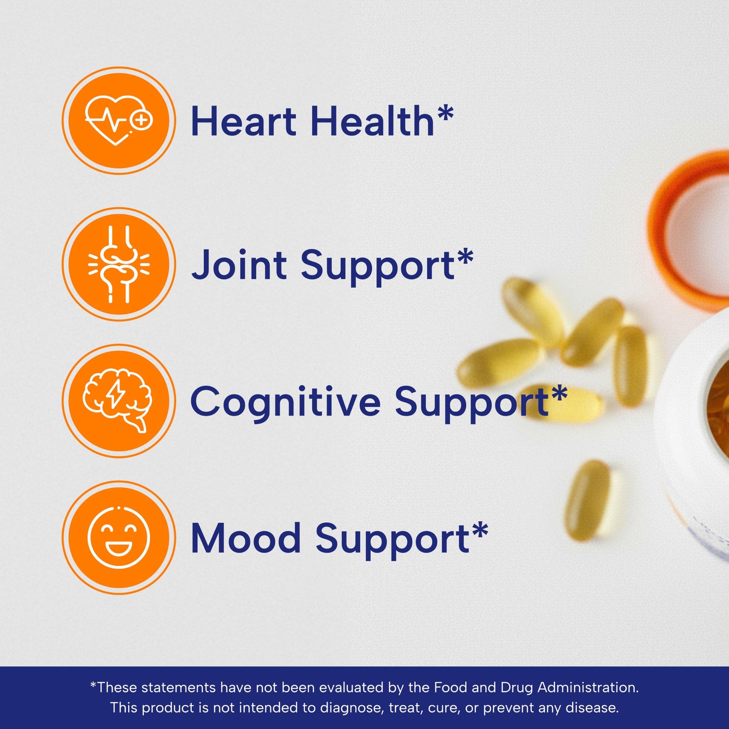 OmegaVia Ultra Concentrated Omega 3 Fish Oil Burpless, 60 Softgels, Triple Strength Omega 3 Fish Oil Supplements, 1135 mg Pure Omega3, No Fishy Burps, High EPA DHA DPA, IFOS 5-Star