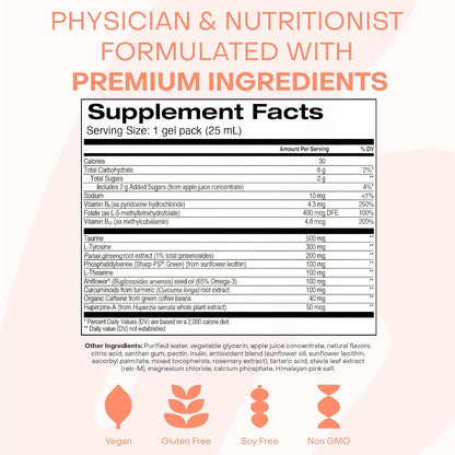 Healthycell Focus & Recall Brain + Immune Super Boost Bundle | Focus & Recall Brain Supplement + Immune Super Boost - Supports memory, concentration, immunity & overall wellness
