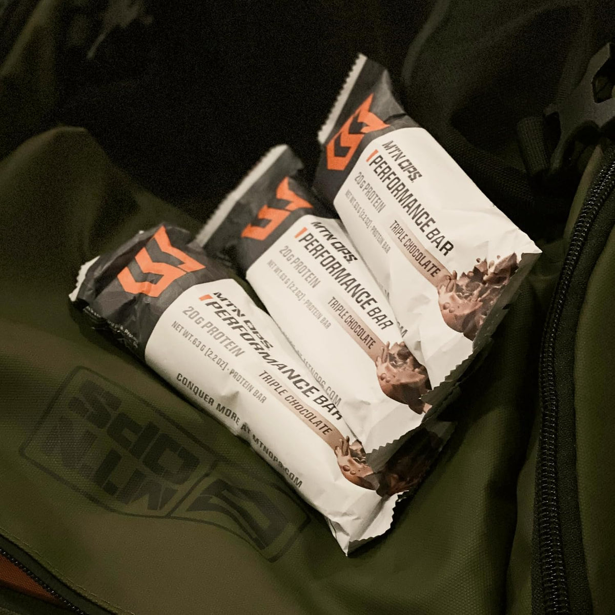 MTN OPS Performance High Protein Bars, Caramel Crunch