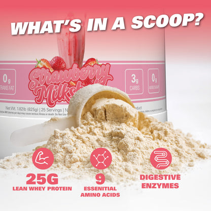 EHPlabs OxyWhey Whey Protein Isolate Powder - 25g of Whey Isolate Protein Powder