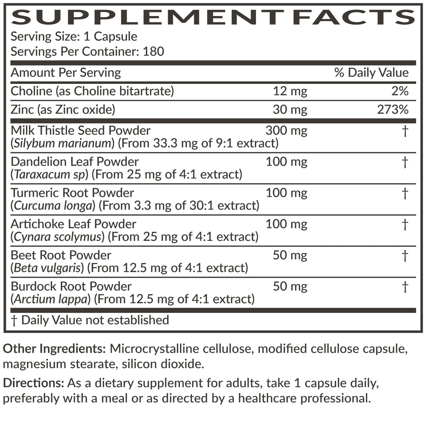 Futurebiotics Liver Detox Advanced Detox & Cleanse Formula Supports Healthy Liver Function with Milk Thistle, Dandelion Extract, Turmeric, Artichoke Leaf, & More, Non-GMO, 60 Vegetarian Capsules
