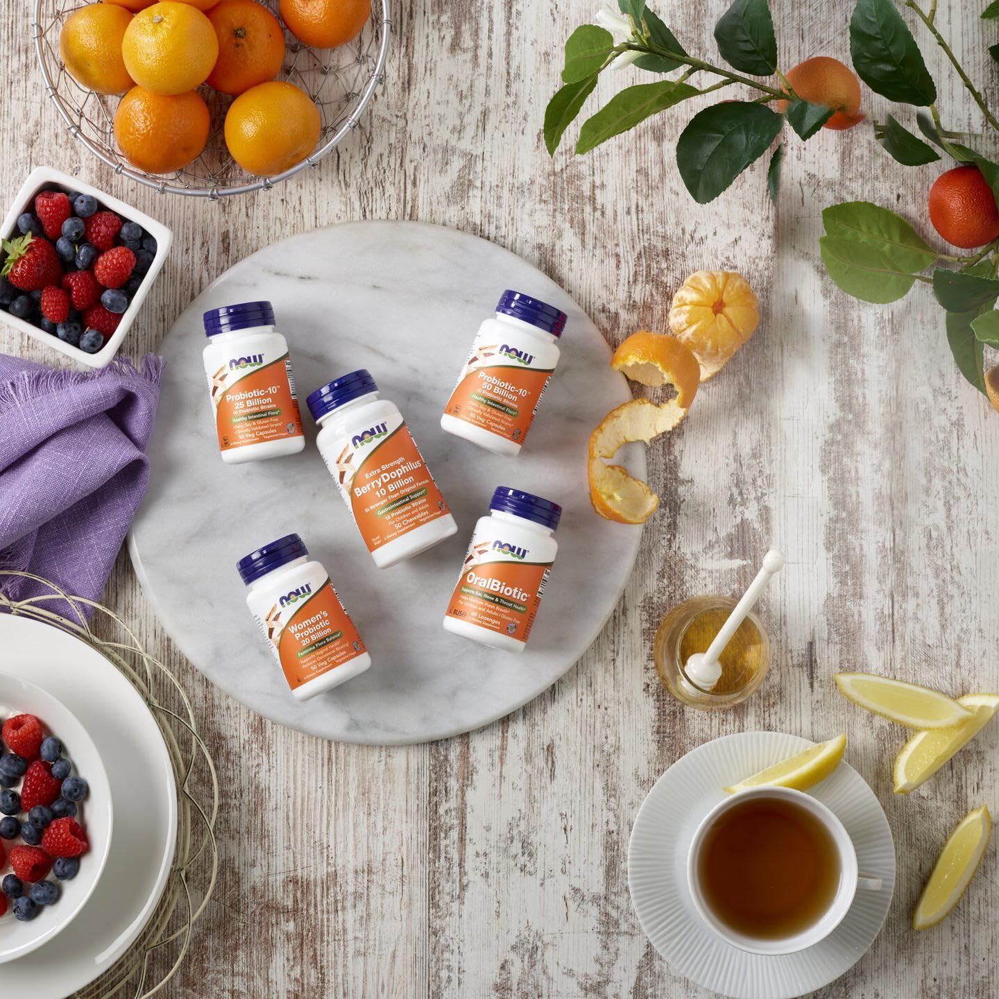 NOW Foods Supplements, Probiotic-10™, 25 Billion, with 10 Probiotic Strains, Dairy, Soy and Gluten Free, Strain Verified, 100 Veg Capsules