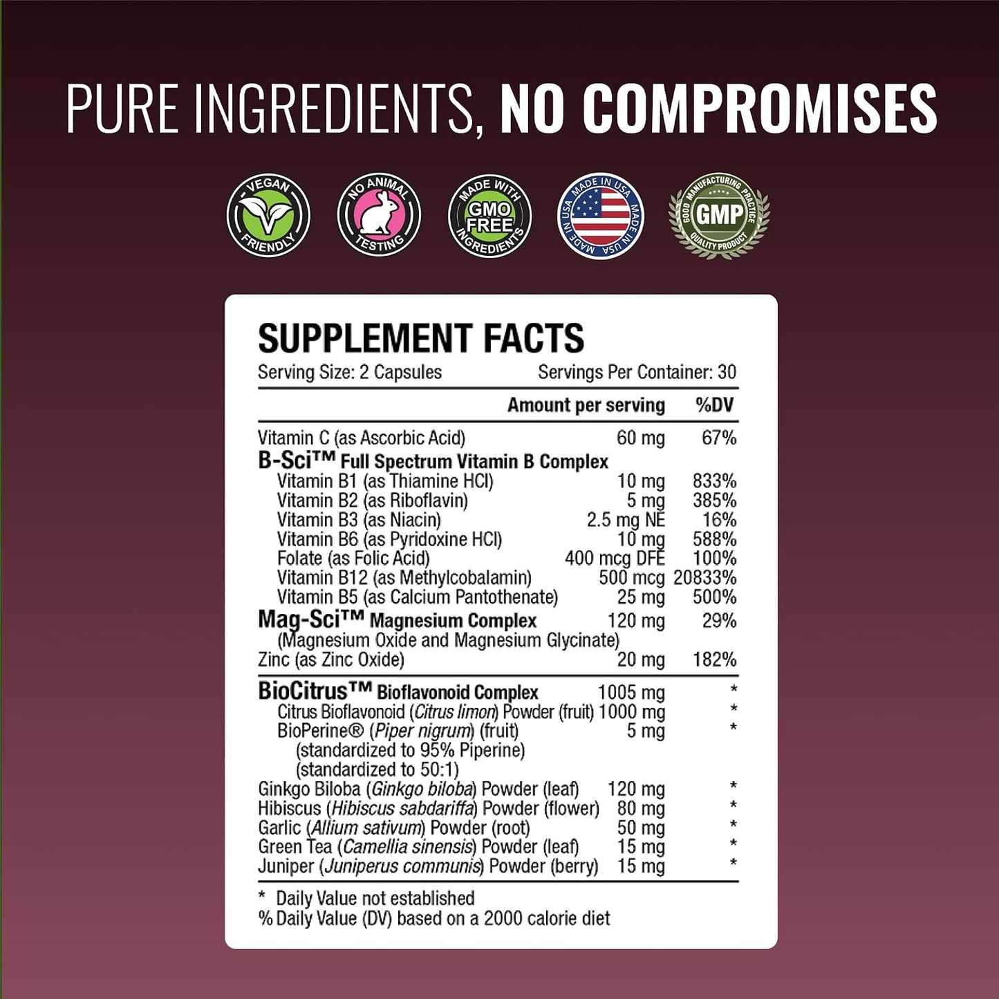 Approved Science Tinnitol - Tinnitus Support Supplement - Ease Ringing in The Ears - Boost Inner Ear Health - 60 Capsules - Made in The USA