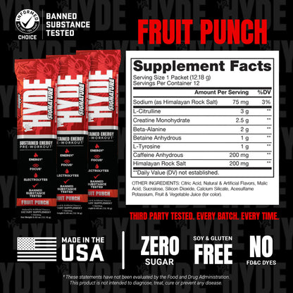 ProSupps Mr. Hyde Signature Pre Workout Powder with Creatine, Beta Alanine & Caffeine - Performance, Energy & Endurance - Clean Fitness & Gym Supplements for Men & Women (Blue Razz, 30 Servings)
