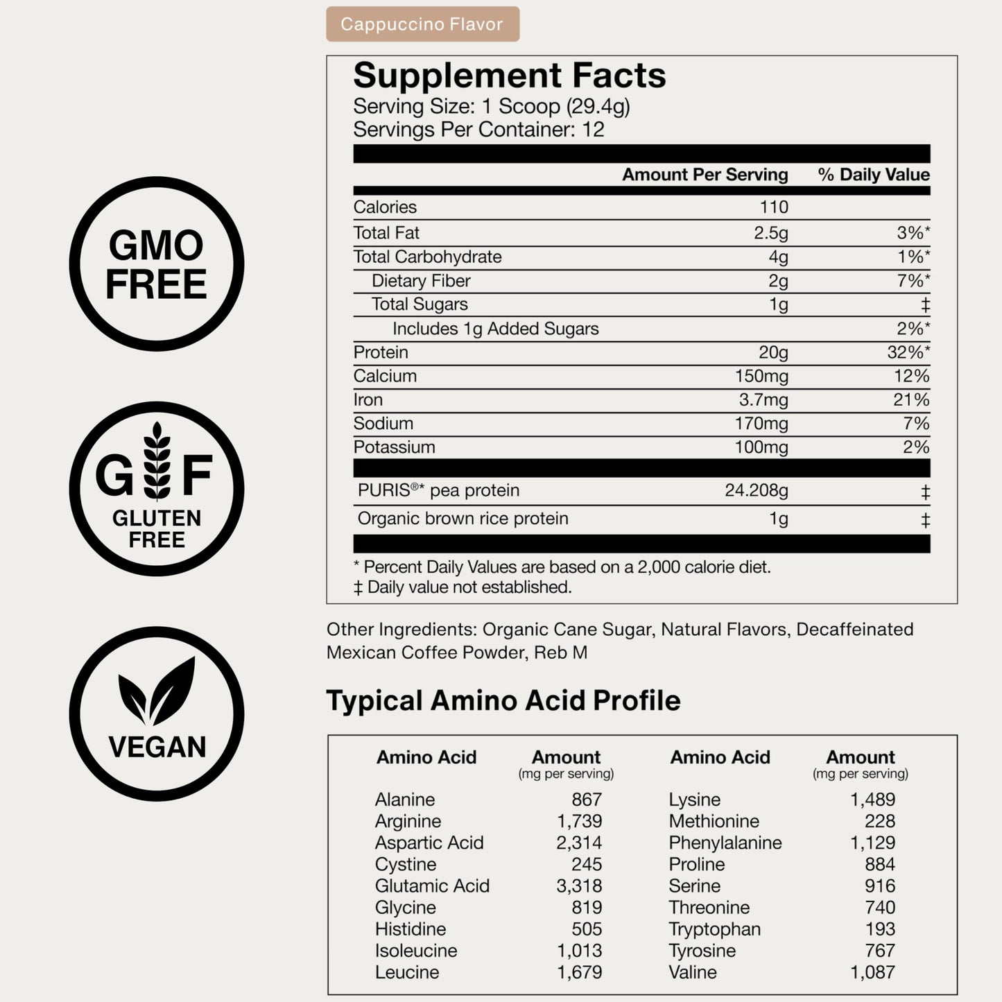 Momentous Vegan Protein Powder, 20g Pea & Rice Blend Protein, Chocolate | Complete Amino Acid Profile to Support Lean Muscle Growth, NSF Certified for Sport, Non-GMO & Gluten-Free (22 Servings)