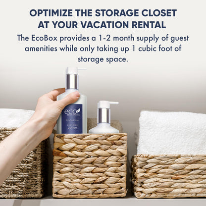 1-Shoppe Eco Botanics 20 Piece Ecobox All-In-Kit | White Tea and Honey Soap