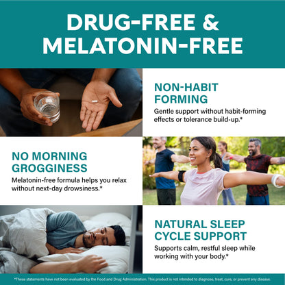 GABA L-Theanine 900 mg - Magnesium | Vitamin B6 - Calm, Sleep, Relaxation & Mood Support - Lab Tested - 750 mg Gamma AminoButyric Acid, 150 mg L-Theanine - Non-Habit Forming, Vegan - 120 Capsules