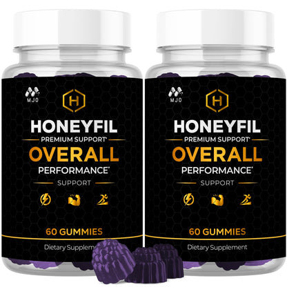 (3 Pack) Honeyfil Gummies Advanced Men's Health Support (180 Gummies)