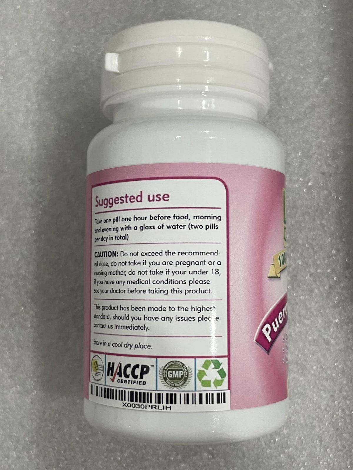 120 Potent Pueraria Mirifica Herbal FEMINIZER Pills Female Breast Enlargement Ladyboy