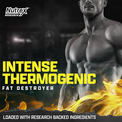 Nutrex Research Lipo 6 Intense and Nighttime AM/PM Bundle