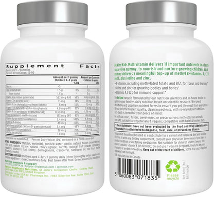 Multivitamin & Minerals for Women + Advanced Kids Multivitamin Gummy Vegan Bundle, with Methylated B-Vitamins, Vitamin A, C, D3 & E, Clean Label, 60 Tablets + 90 Berry Flavor Gummies, by Igennus