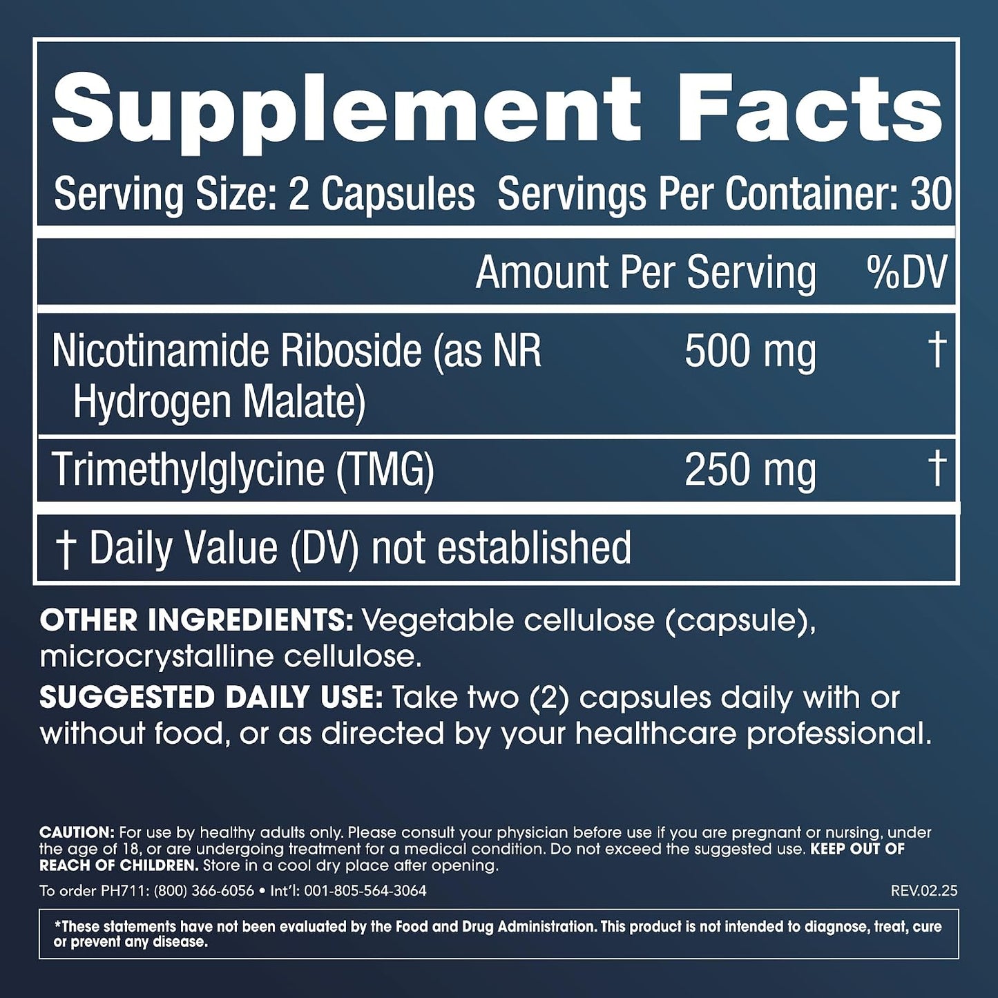 ProHealth Nicotinamide Riboside Pro 500 | 60 Capsules | 500 mg NR + 250 mg TMG | NAD+ Precursor for Cellular Energy, Mitochondrial Support & Healthy Aging | USA Manufactured, Triple Lab-Tested