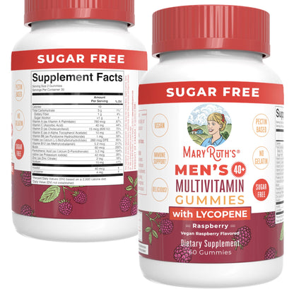 MaryRuth Organics Multivitamin for Men 40+ | Sugar Free | Vegan Mens Vitamins 