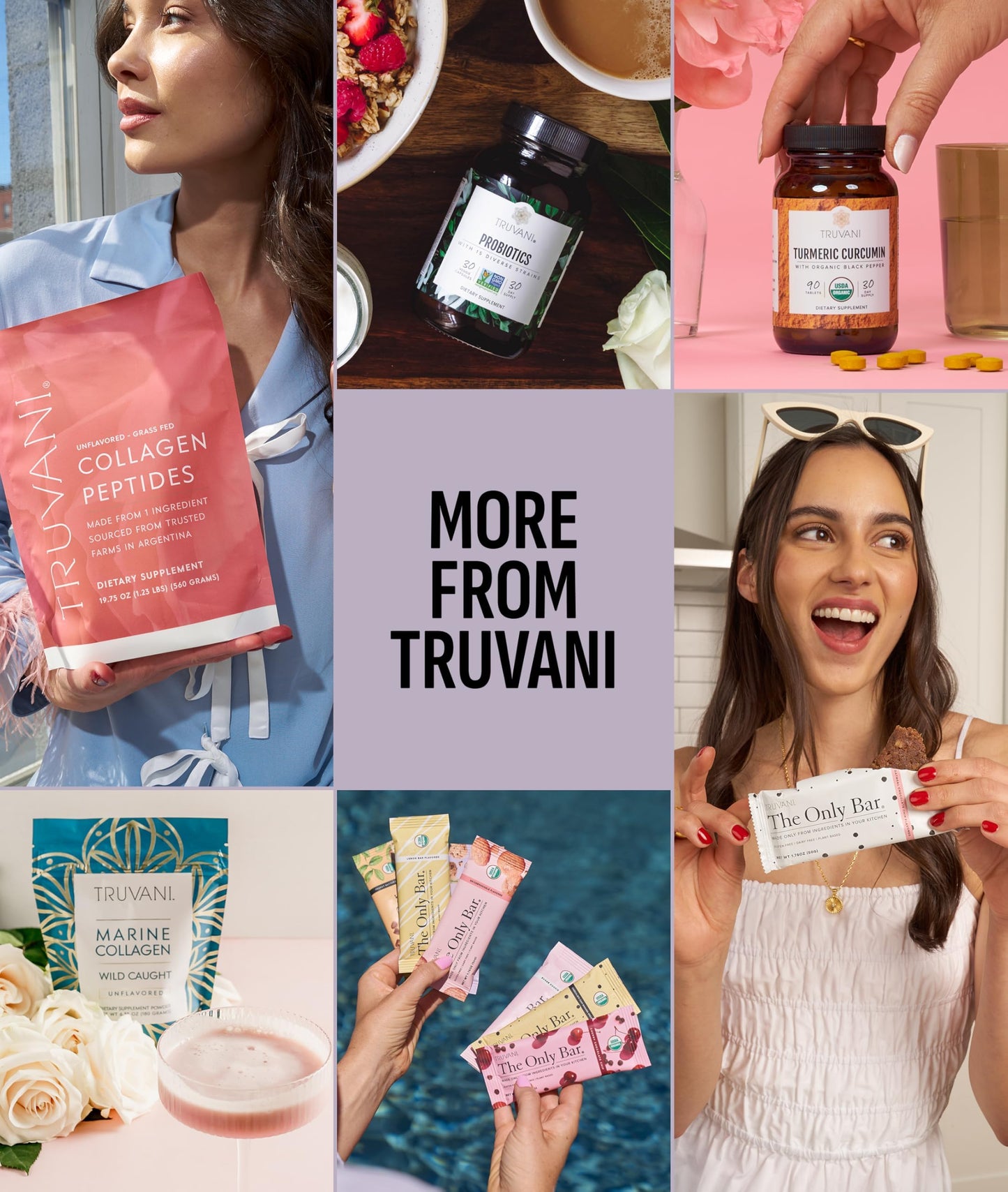 Truvani Organic Plant Based Protein Powder | Strawberry | 10 Servings | Vegan | 20g Pea Protein | Single Serving Travel Packets | Keto | Gluten & Dairy Free | Low Carb