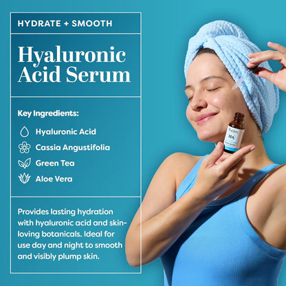 TruSkin Serum Trio with Vitamin C, Retinol & Hyaluronic Acid, 1 fl oz Each | Complete anti aging AM, PM & all-day skincare routine with coordinated serums to brighten, smooth & hydrate skin