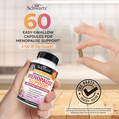 Herbal Menopause Support for Women - Supports Healthy Mood and Balance