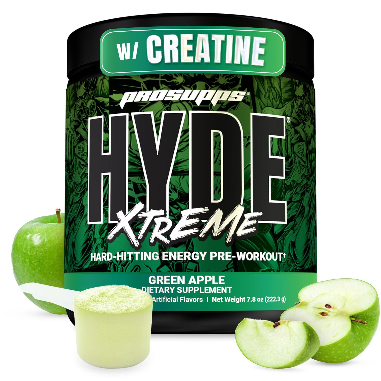 ProSupps Mr. Hyde Xtreme Pre Workout Powder with Creatine, Beta Alanine & Caffeine – Extreme Energy, Pumps, Focus & Performance - Fitness & Gym Supplements for Men & Women (Pixie Dust, 30 Servings)