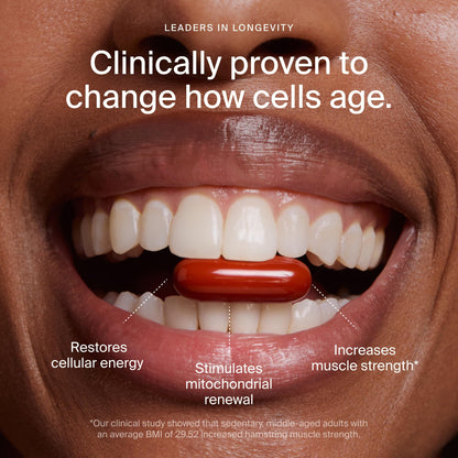 Timeline Mitopure Urolithin A Supplement Softgels - Clinically Proven Support for Healthy Aging and Cellular Renewal - Mitoceutical for Muscle Support and Longevity