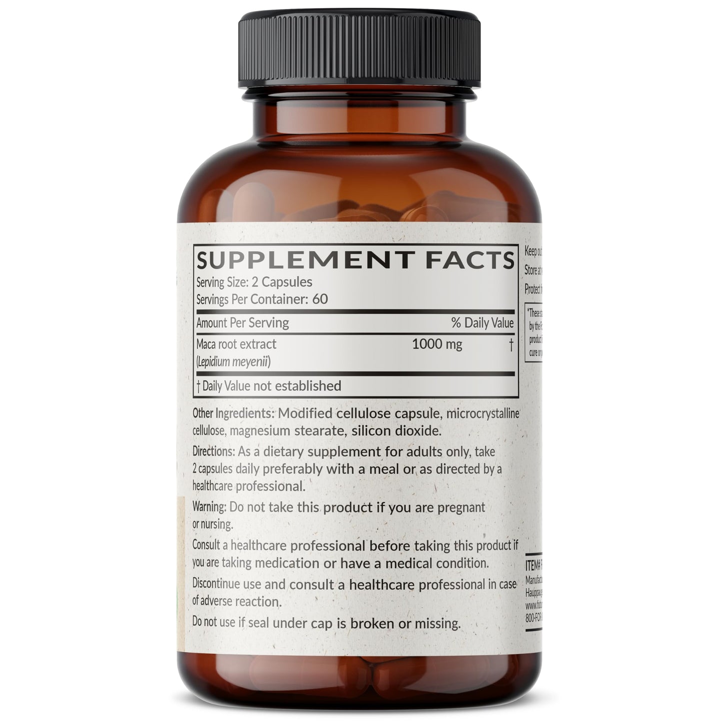 Futurebiotics Maca Root Extra Strength Supports Energy, Stamina & Reproductive Health, Non-GMO, 250 Vegetarian Capsules