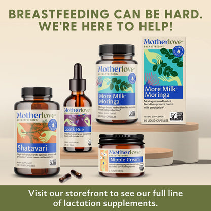 Motherlove More Milk Special Blend (2 Ounce Tincture) Herbal Lactation Supplement