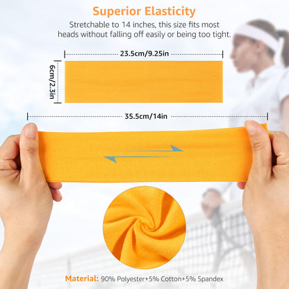 Headbands for Women Non Slip - 7PCS Fashion Sports Hair Bands for Women's Hair