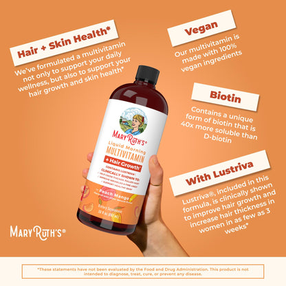 MaryRuth's Multivitamin Multimineral Supplement for Women + Hair Growth Vitamins