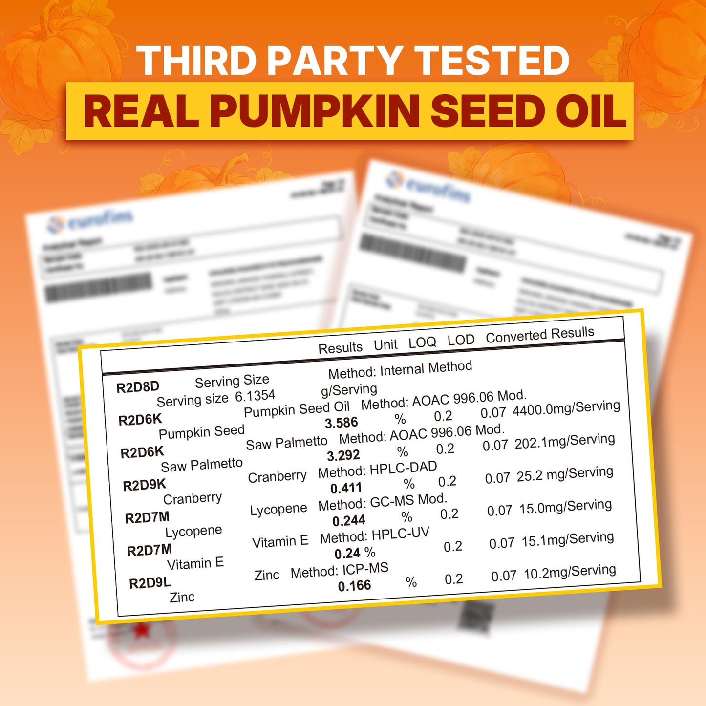 Pumpkin Seed Oil Gummies 4400mg with Saw Palmetto, GLP-1 Friendly, Cranberry, Lycopene, Vitamin E, Zinc, Cold Pressed, Pure Virgin Pumpkin Seed Oil with Essential Fatty Acid for Women & Men, 60 Count