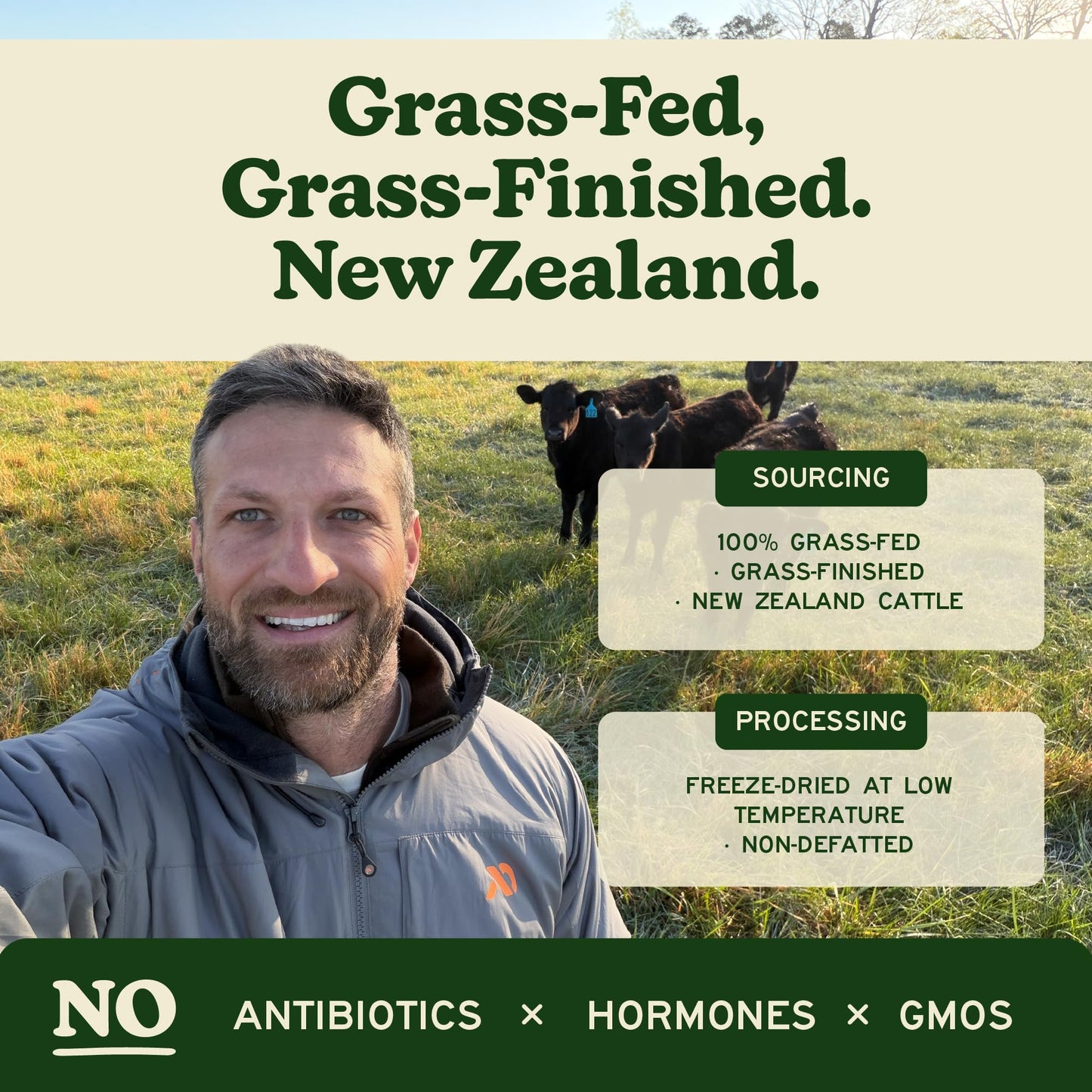 MK Supplements Grass-Fed Desiccated Beef Liver, Non-Defatted, Made in USA | 3,000mg per serving, 150 capsules, 30 servings, freeze-dried, regeneratively raised, amber glass bottle, family owned