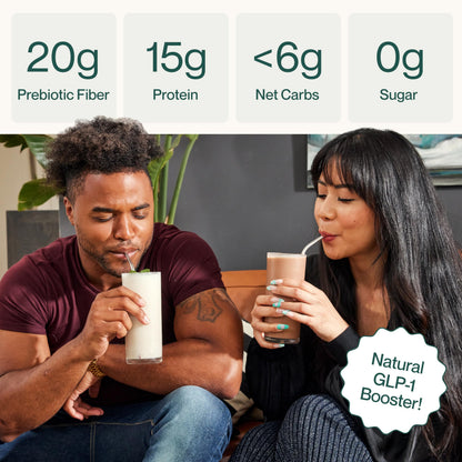 Supergut Prebiotic Shakes | Meal Replacement | Gut Health | Appetite Suppressant | High Protein and Fiber