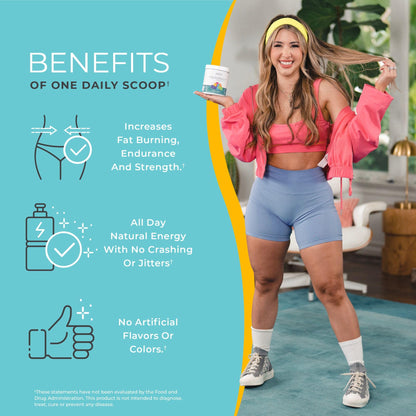 One Sol Pre-Workout for Women, Enhanced Pump & Focus, No Jitters Or Crash, Natural