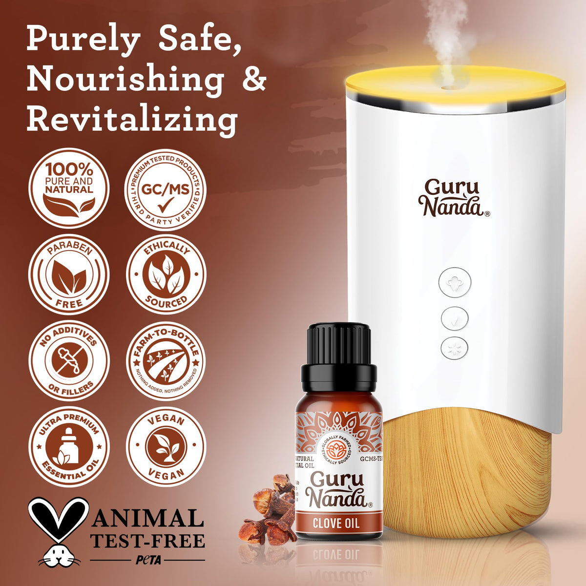 GuruNanda Frankincense Essential Oil, Pure & Natural, 2x15 mL