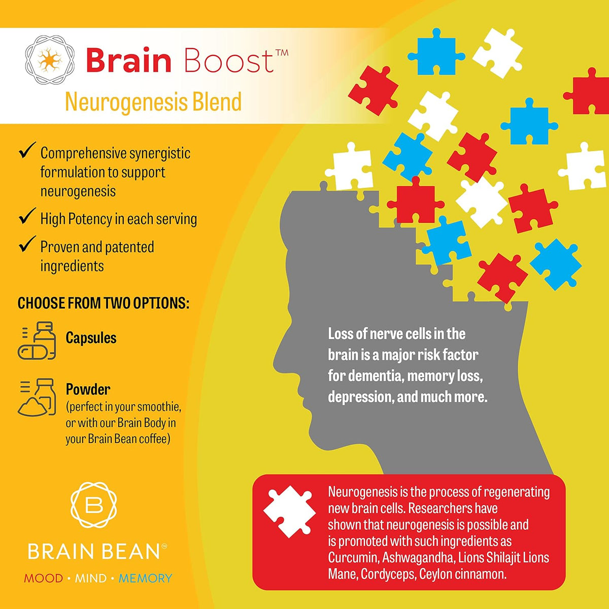 Brain Bean Brain-Boost (Formerly