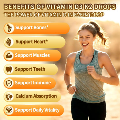 VivoNu Vitamin D3 K2 10000 IU with MK7-300 Virgin Coconut Oil Softgels, 2 in 1 Vitamins D & K Complex | Vitamina D3 con K2 (300 Softgels /1 Bag)