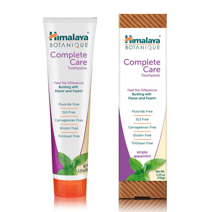 Himalaya Botanique Complete Care Toothpaste, Herbal Variety 4 Pack, 5.29 oz