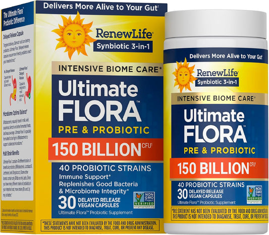 Renew Life Ultimate Flora Probiotic 150 Billion CFU