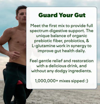Feel Goods Gut Guardian Fiber Bundle - Strawberry Kiwi & Mango, 60 Ct | Digestion Plus Bundle, Digestive Health, Organic Fiber, Probiotics & Prebiotics, Sugar-Free, Non-GMO & Vegan for Men & Women
