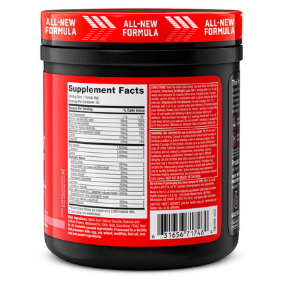Six Star Pre-Workout Explosion Ripped 2.0 Watermelon - Endurance Powder with Caffeine