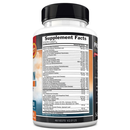 Once Daily Multivitamin for Men 50 and Over - Heart Health Support