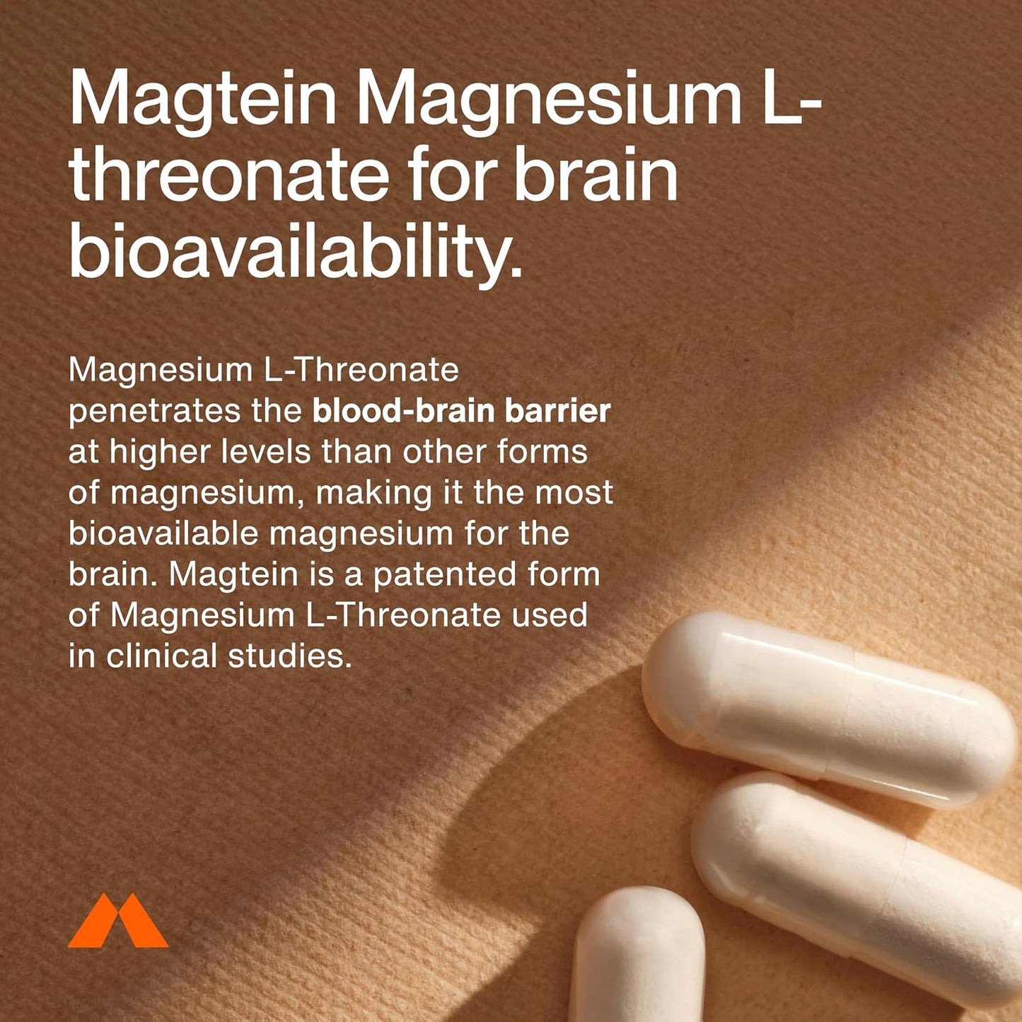 Momentous Magtein Magnesium L-Threonate - Brain & Rest Support Supplement - Boosts Cognitive Function & Sleep Quality - NSF Certified for Sport -145 mg - 30 Servings