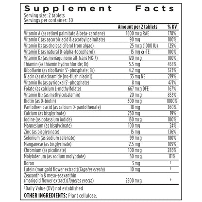 Igennus Methylated Multivitamin for Men with 22 Actives, 60 Tablets | Lycopene for Antioxidant Support, High Potency B12, Sustained Release, Pure & Clean, Non-GMO & Halal