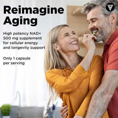 Vital Vitamins Men's Multivitamin Complex + NAD+ Supplement