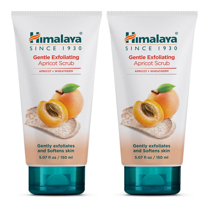 Himalaya Gentle Exfoliating Apricot Face Scrub for Deep Cleansing, 150 ml