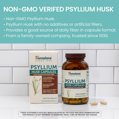 Himalaya Organic Psyllium Whole Husk Fiber Supplement,Unflavored,12 oz